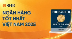 The Banker vinh danh SHB là Ngân hàng của năm 2025