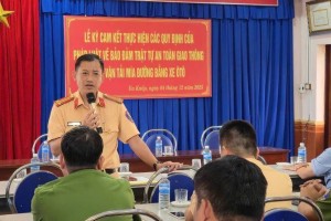 Đắk Lắk: Cam kết vận chuyển mía đường bằng xe ô tô đúng quy định của pháp luật về trật tự an toàn giao thông