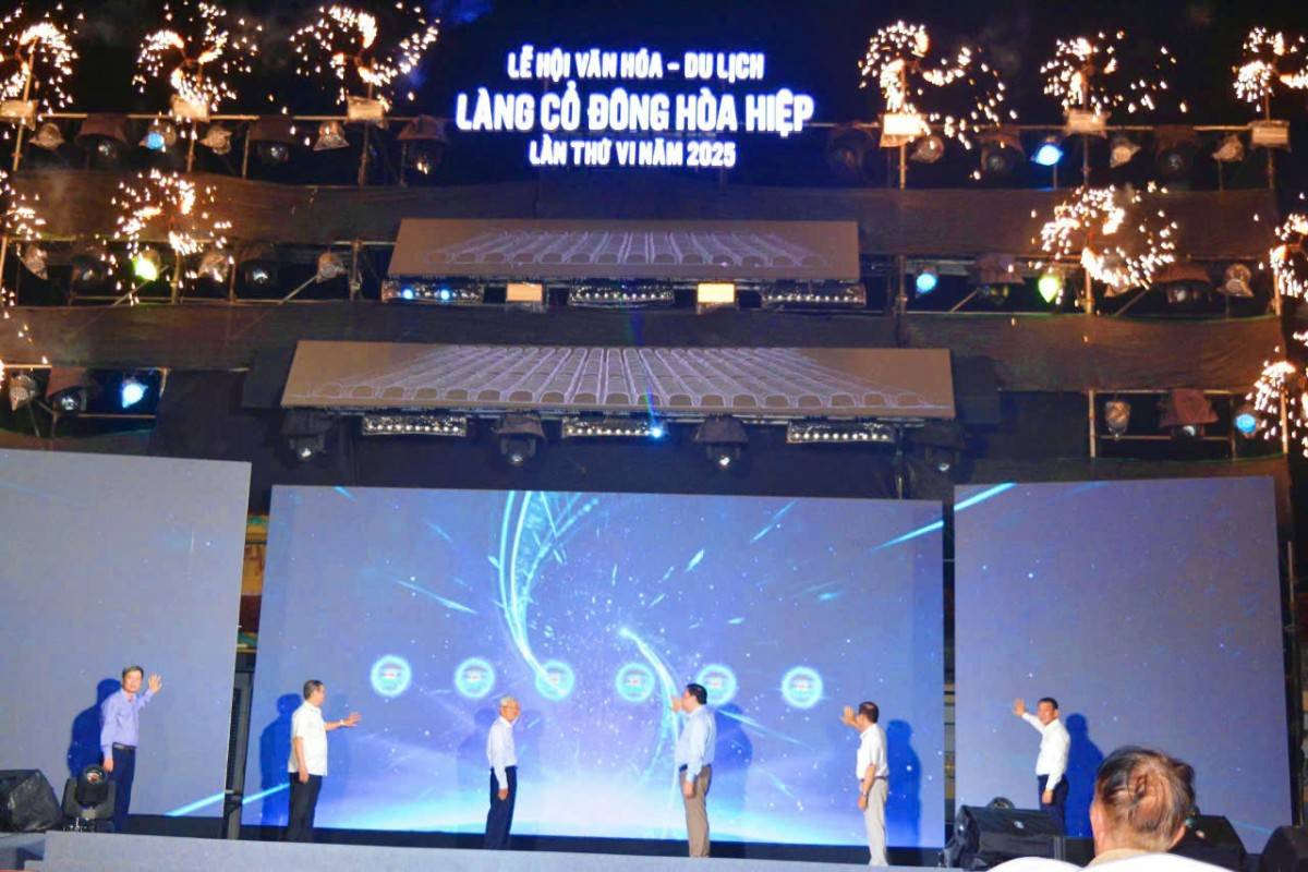 Nghi thức khai mạc Lễ hội