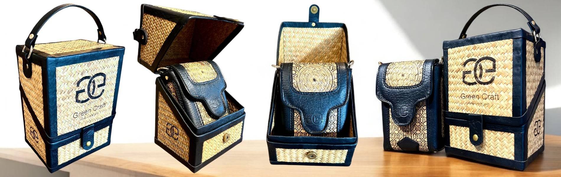 Miền Tây Xanh mang sản phẩm thủ công từ cỏ bàng đến Hội chợ công nghiệp nông thôn Đà Nẵng 2025