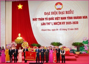 Ông Nguyễn Khắc Hà tái đắc cử Chủ tịch UB MTTQ Việt Nam tỉnh Khánh Hòa