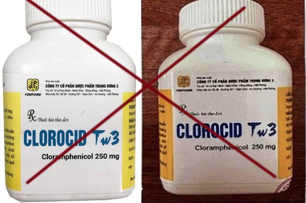 Phát hiện thuốc giả Clorocid TW3 tại Hà Nội, Bộ Y tế lập tức ra lệnh thu hồi