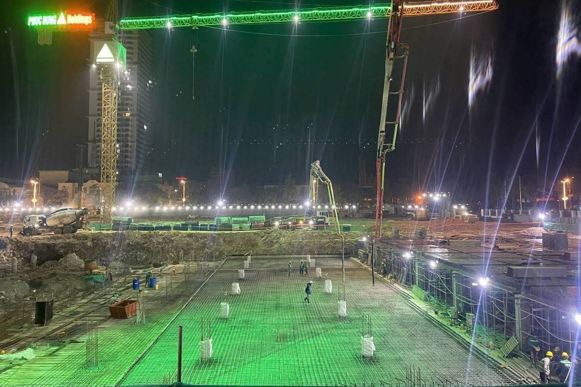 Phục Hưng Holdings tăng tốc công trình đô thị trung tâm Thái Nguyên