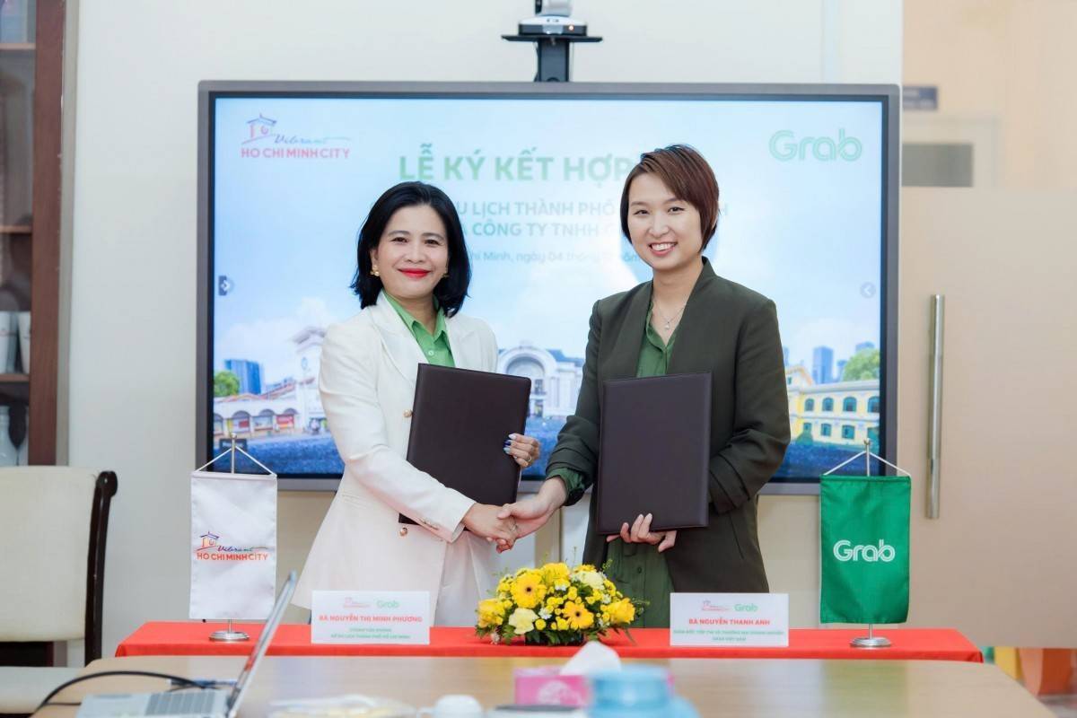 Sở Du lịch TP. Hồ Chí Minh và Grab Việt Nam ký kết thỏa thuận hợp tác quảng bá điểm đến trên nền tảng số