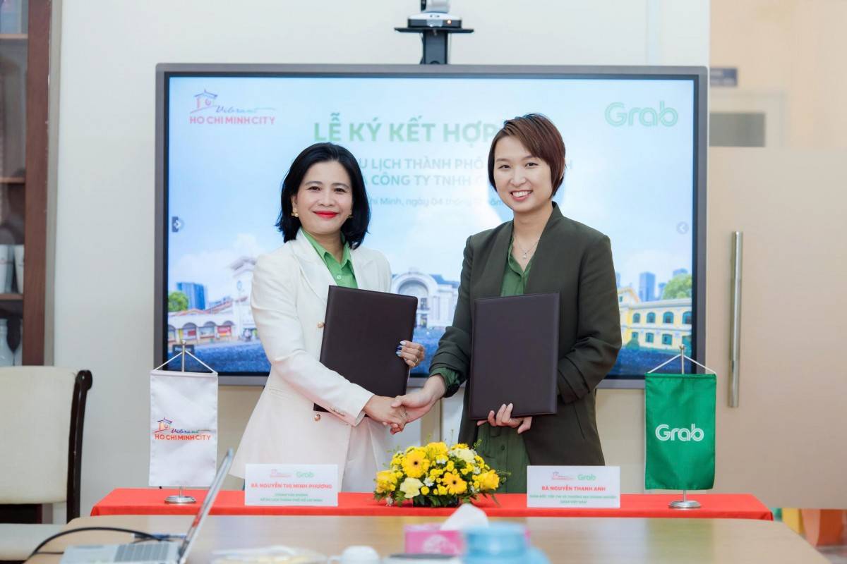 Sở Du lịch TP. Hồ Chí Minh và Grab Việt Nam ký kết thỏa thuận hợp tác quảng bá điểm đến trên nền tảng số