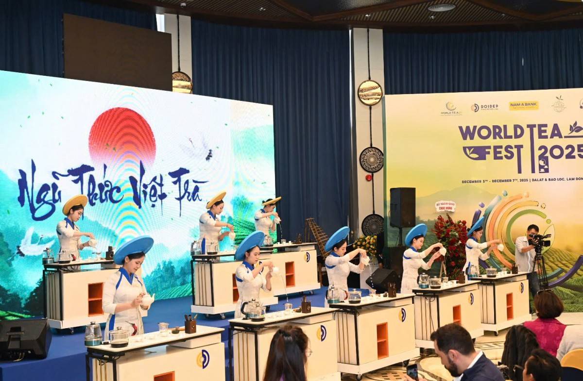 Lễ hội Trà Quốc tế - World T.E.A Fest 2025 chính thức khai mạc