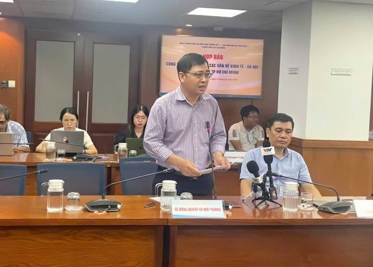 ông Tống Viết Thành - Phó phòng quản lý chất thải rắn, Sở Nông nghiệp và Môi trường 