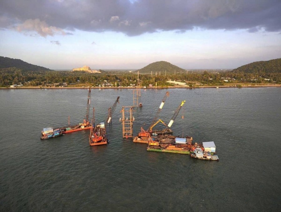 EVNSPC đóng điện đường dây 110kV trên không, tái lập nguồn điện toàn diện cho đặc khu Phú Quốc