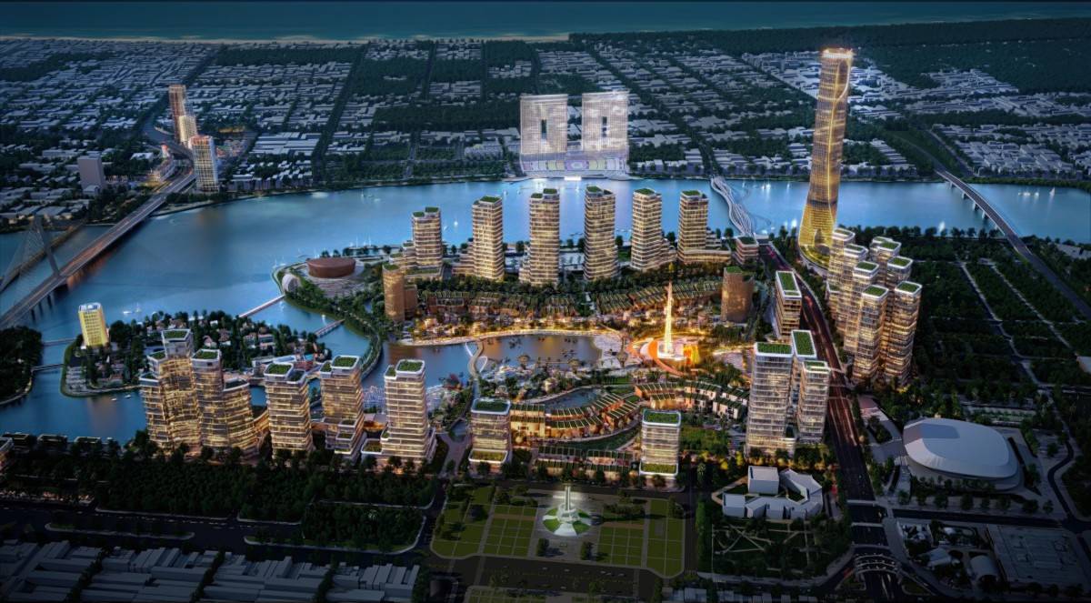 Những quần thể BĐS đầu tư bài bản là mảnh ghép còn thiếu của TP. Ảnh phối cảnh minh họa Sun Group