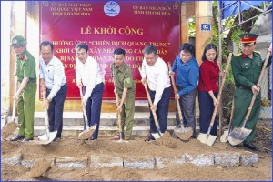 Khánh Hòa: "Chiến dịch Quang Trung" thần tốc xây dựng nhà ở bị thiệt hại do lũ lụt