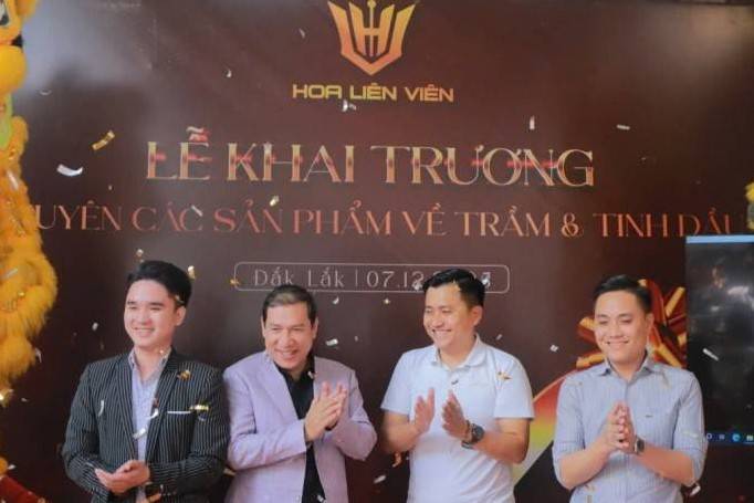Hoa Liên Viên khai trương chi nhánh Buôn Ma Thuột, lan tỏa giá trị trầm hương giữa đại ngàn Tây Nguyên