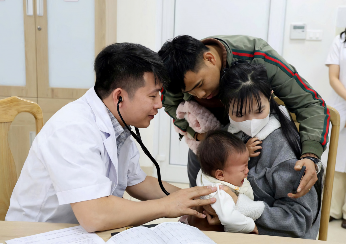 Phú Thọ: Gần 1.000 trẻ được khám sàng lọc tim bẩm sinh miễn phí