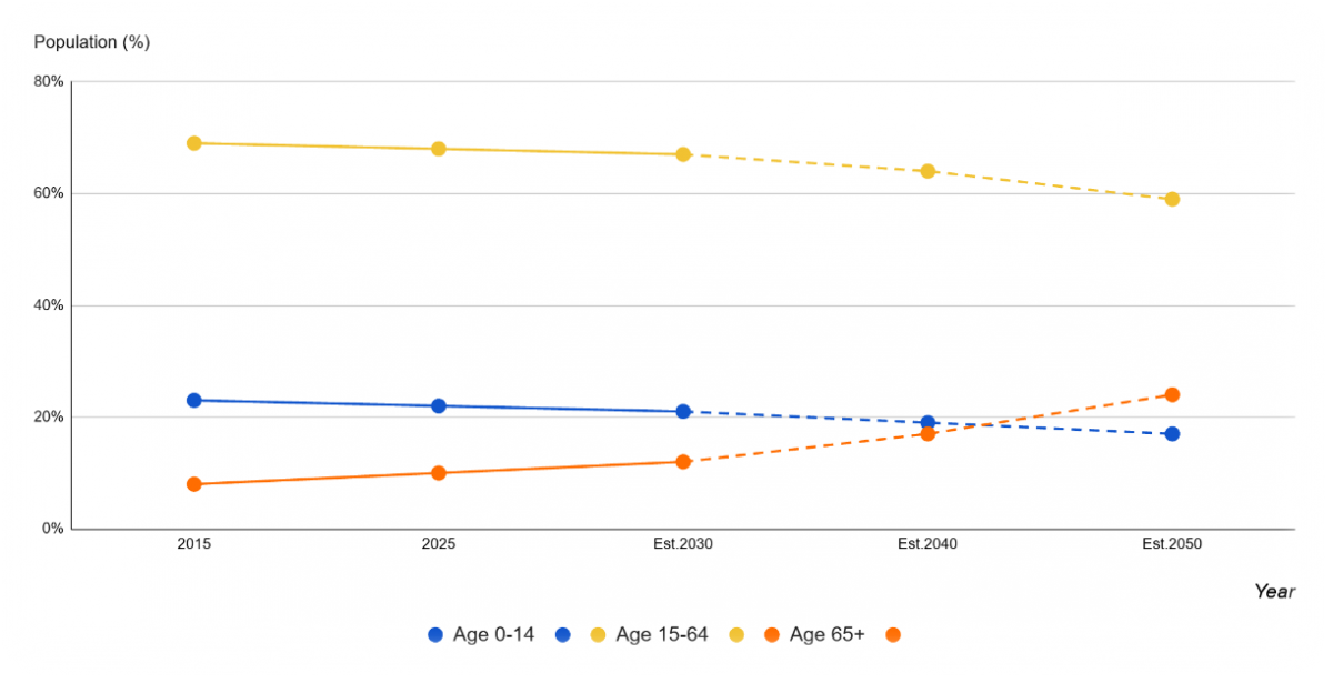 Bất động sản dưỡng lão Việt Nam phát triển giữa làn sóng già hóa dân số