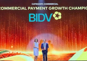 BIDV liên tiếp nhận giải thưởng quốc tế về thẻ doanh nghiệp