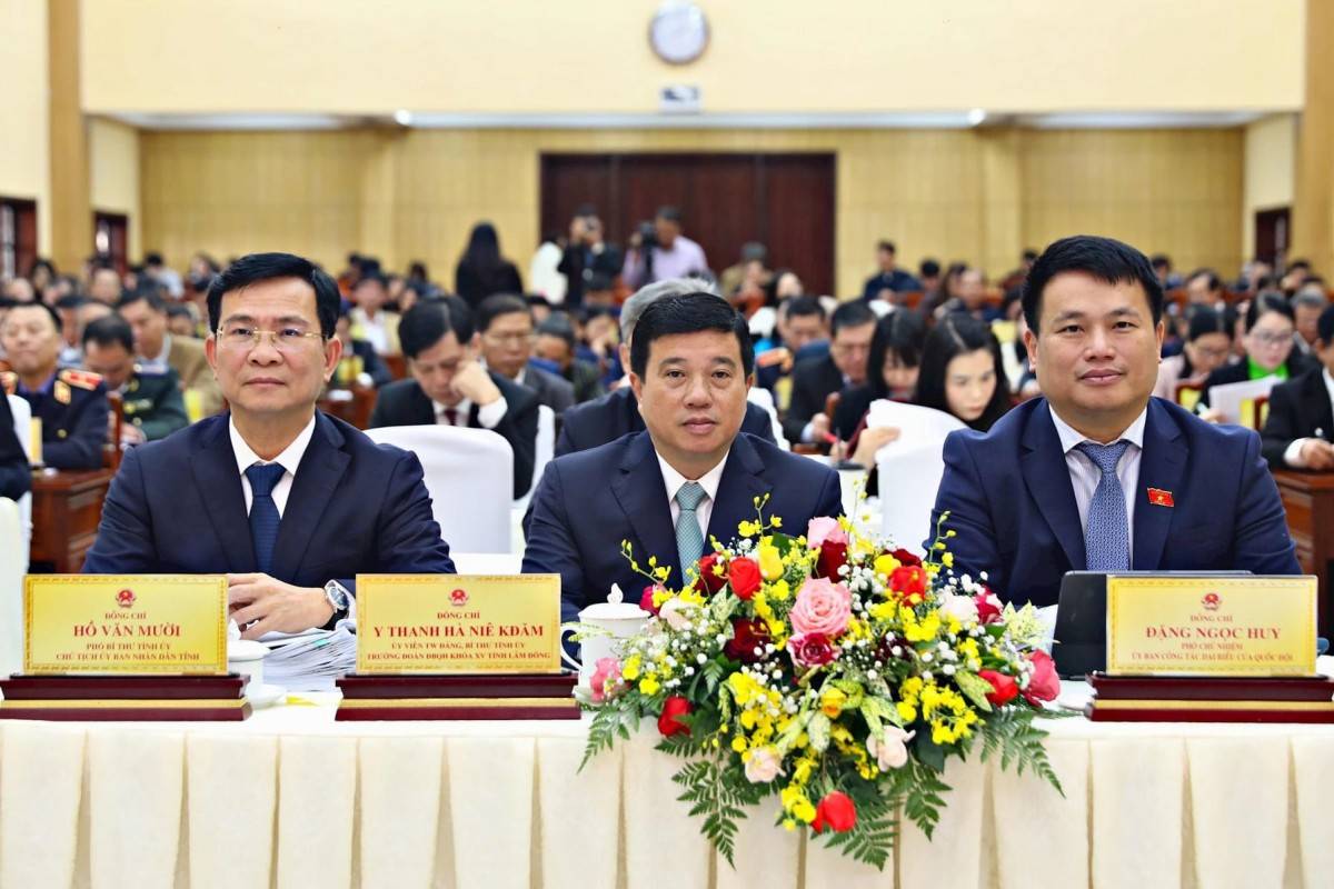 HĐND tỉnh Lâm Đồng khóa X khai mạc Kỳ họp thứ 7: Nhiều nội dung quan trọng được thảo luận, quyết nghị