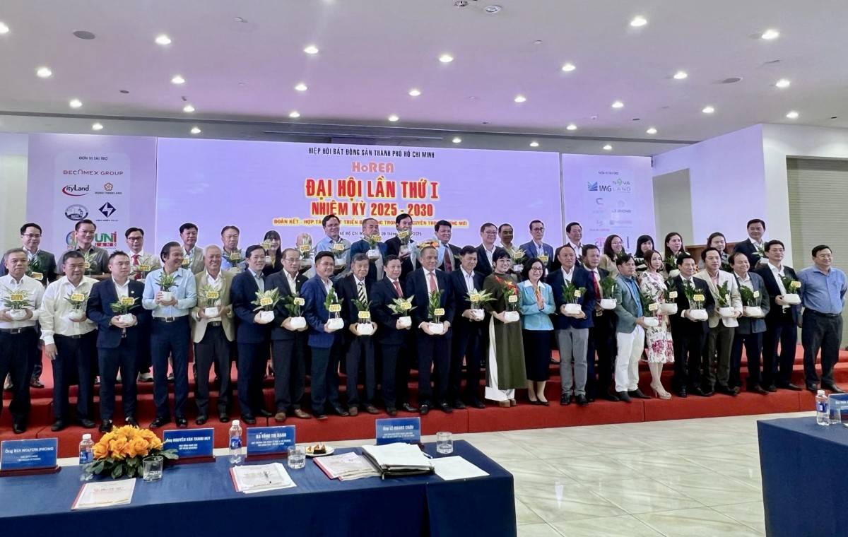 Đại hội lần thứ I HoREA (2025–2030): Khẳng định vai trò phản biện và kiến tạo thị trường bất động sản TP. Hồ Chí Minh