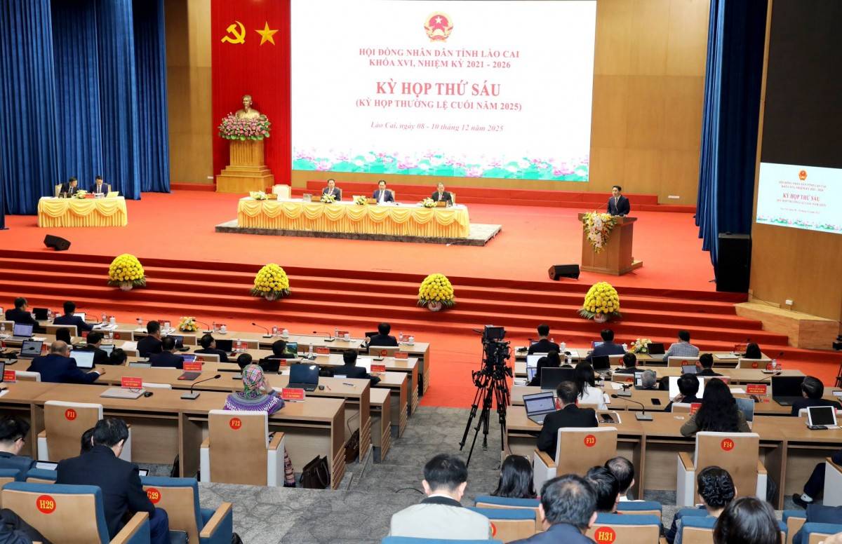 Lào Cai ước tăng trưởng 8,5% năm 2025, thông qua 46 nghị quyết tạo động lực phát triển mới
