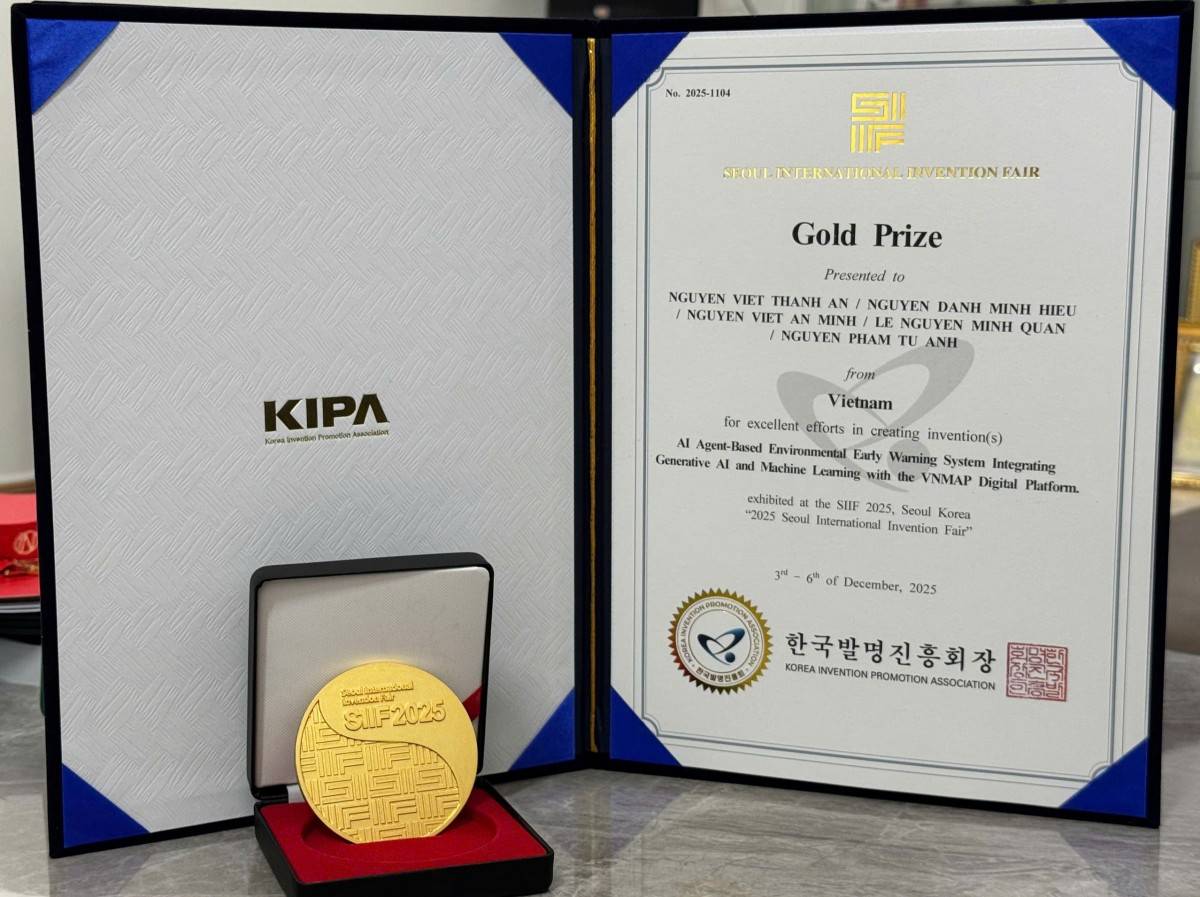 Thanh Hoá đoạt nhiều giải cao tại Hội chợ Sáng chế quốc tế Seoul năm 2025