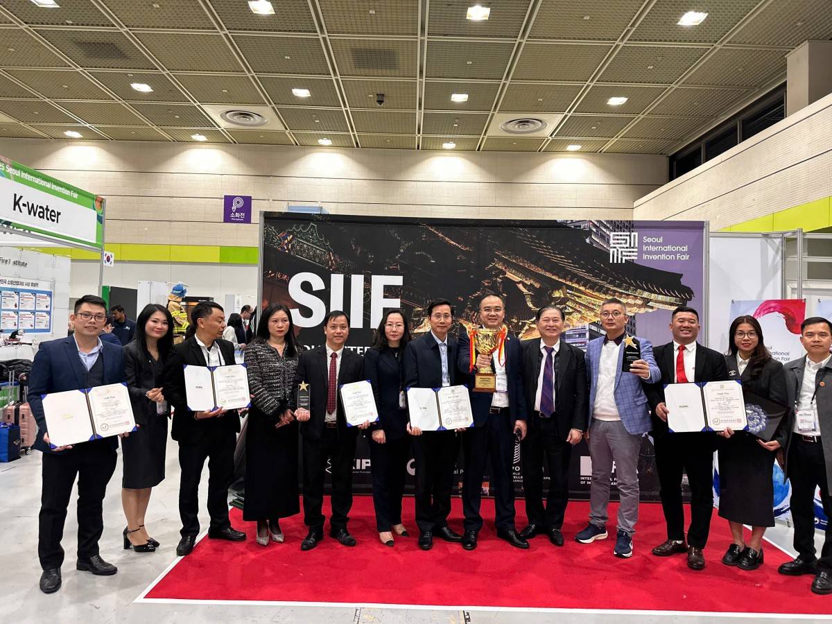 Thanh Hoá đoạt nhiều giải cao tại Hội chợ Sáng chế quốc tế Seoul năm 2025