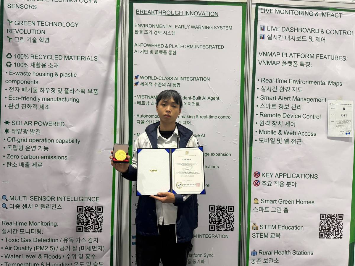 Thanh Hoá đoạt nhiều giải cao tại Hội chợ Sáng chế quốc tế Seoul năm 2025