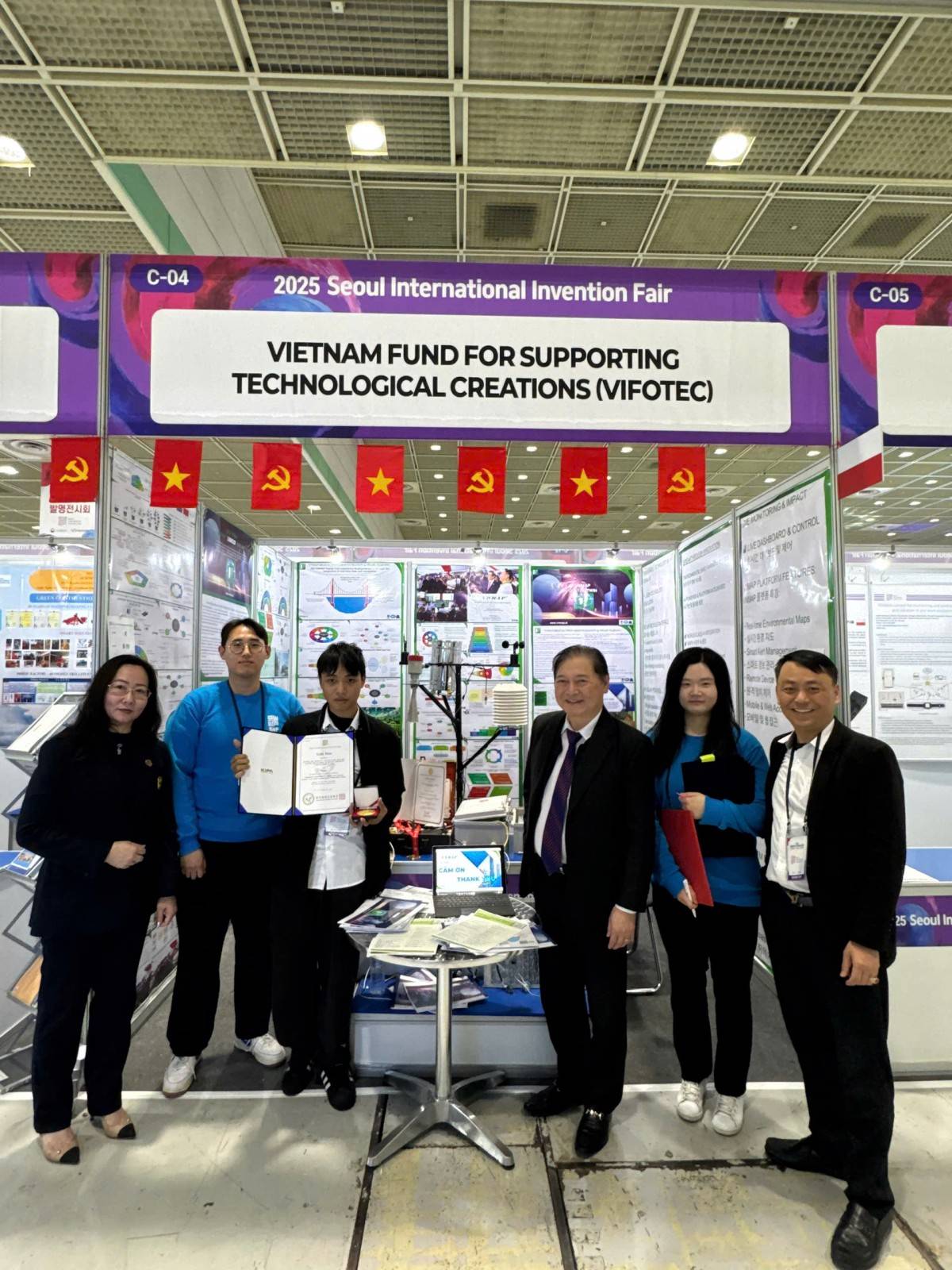 Thanh Hoá đoạt nhiều giải cao tại Hội chợ Sáng chế quốc tế Seoul năm 2025