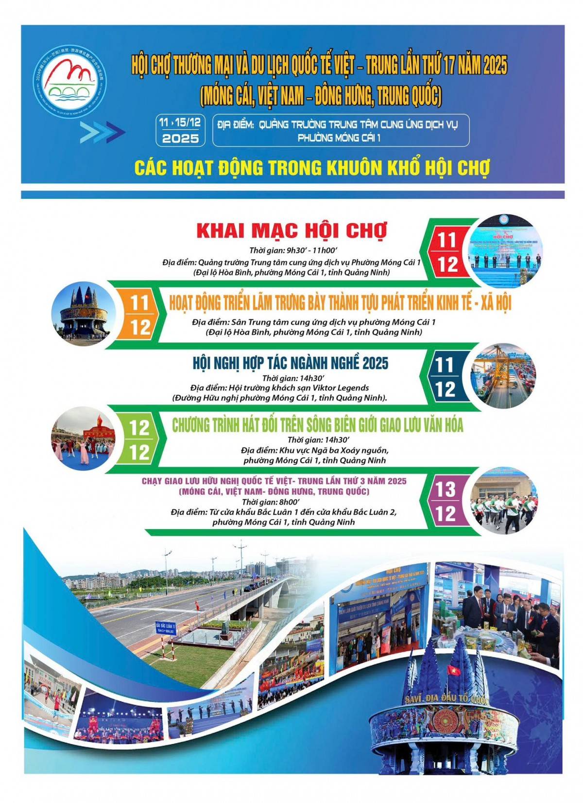 Hội chợ Việt – Trung 2025: Điểm hẹn giao thương lớn nhất năm tại Móng Cái