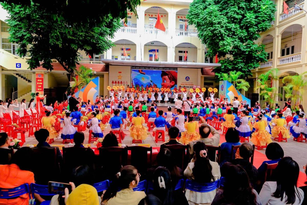 Hải Phòng: Trường tiểu học Đinh Tiên Hoàng vinh dự đón nhận danh hiệu Label FrancÉducation