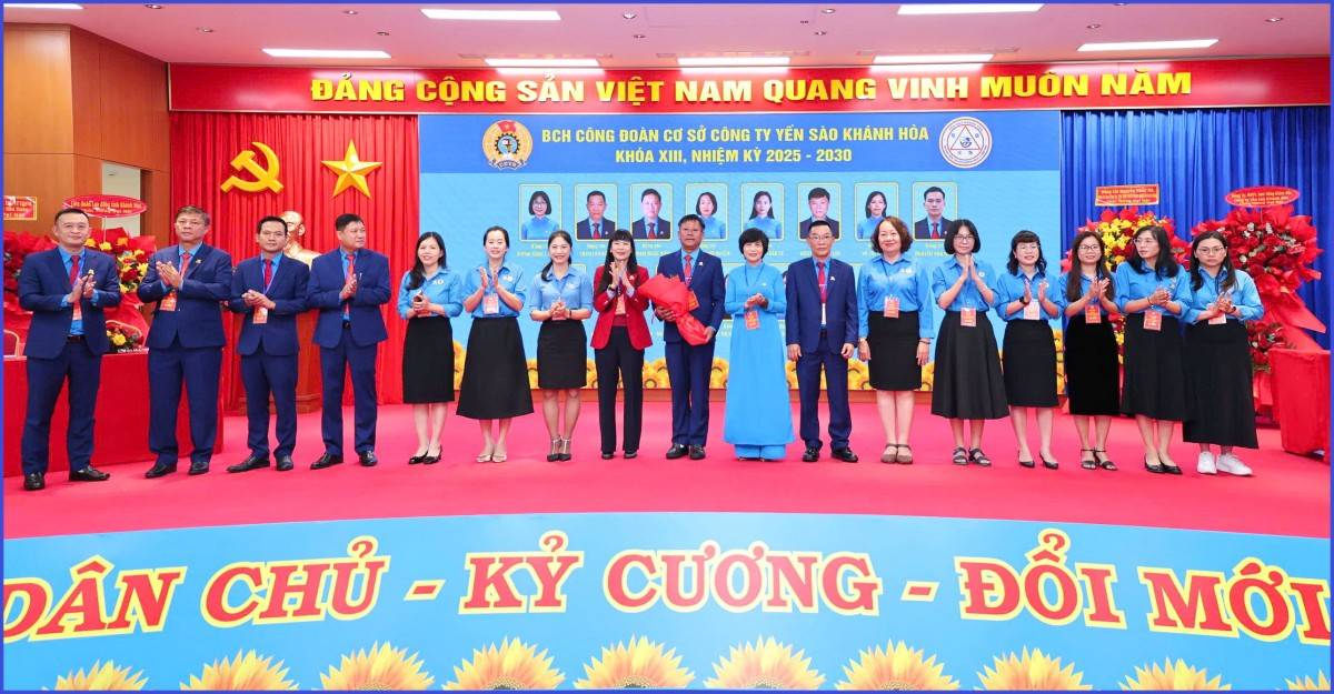 Đại hội Công đoàn lần thứ XIII, nhiệm kỳ 2025 – 2030 Công ty Yến sào Khánh Hòa Đại hội Công đoàn lần thứ XIII, nhiệm kỳ 2025 – 2030 Công ty Yến sào Khánh Hòa