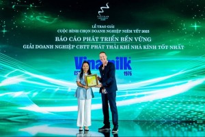 Vianmilk bứt phá ESG với danh hiệu "ngôi sao CSI" và loạt giải thưởng danh giá 2025