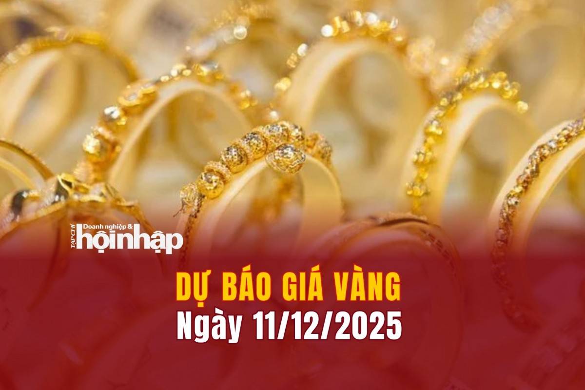 Dự báo giá vàng 10/12: Giá vàng nhẫn, vàng miếng có xu hướng giảm mạnh