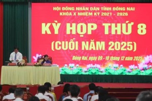 Bế mạc Kỳ họp thứ 8 HĐND tỉnh Đồng Nai: Thông qua 51 nghị quyết, định hướng phát triển giai đoạn 2026–2030