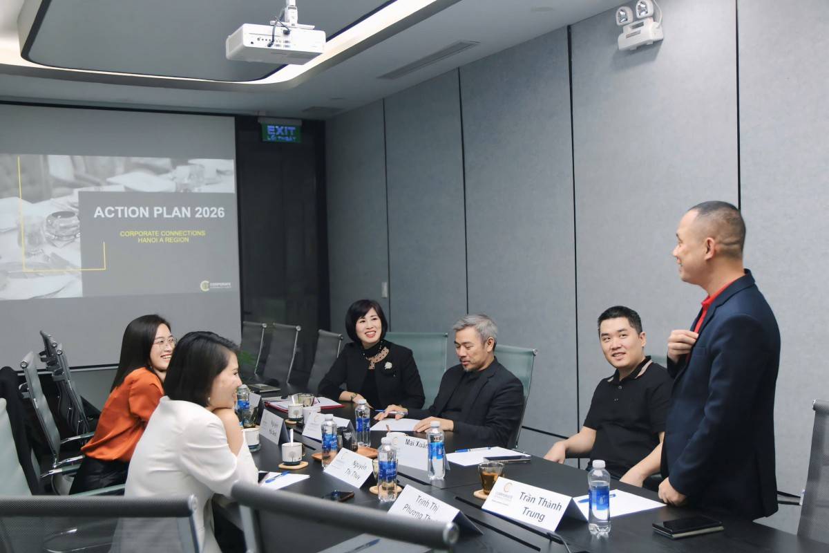 Bước đột phá chiến lược từ cuộc họp các Giám đốc Chapter CorporateConnections Hanoi A