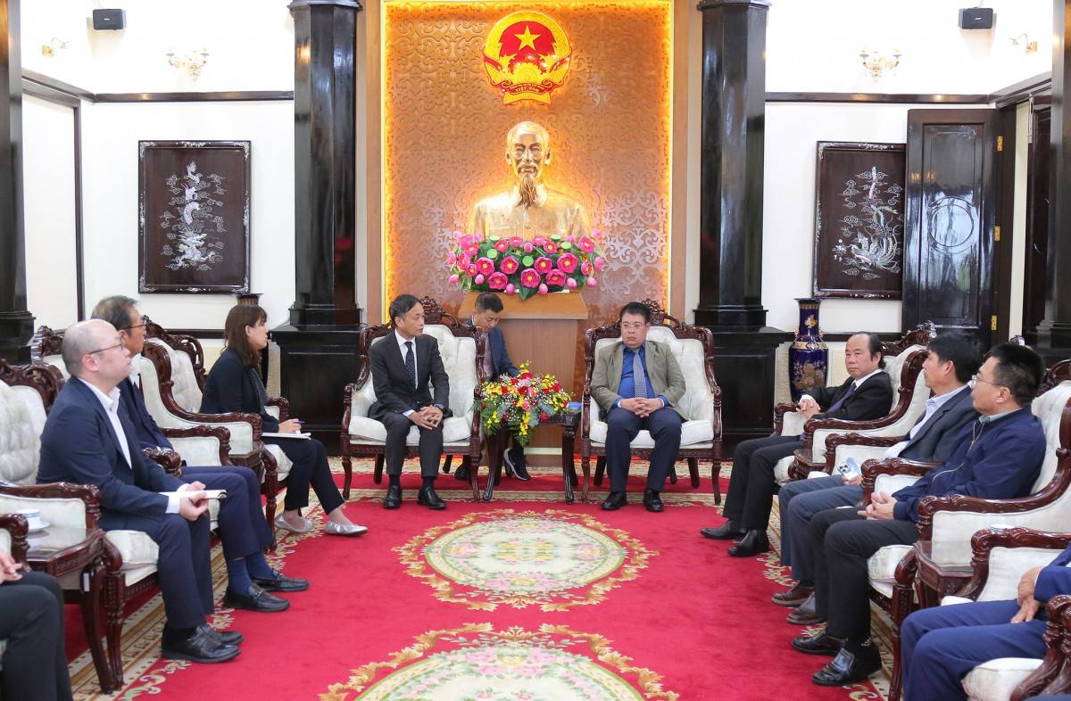 Lâm Đồng tăng cường hợp tác, giới thiệu môi trường đầu tư với JETRO