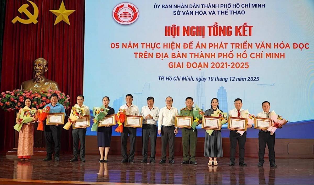 TP. Hồ Chí Minh: Tự hào 5 năm phát triển văn hóa đọc, bứt phá chuyển đổi số