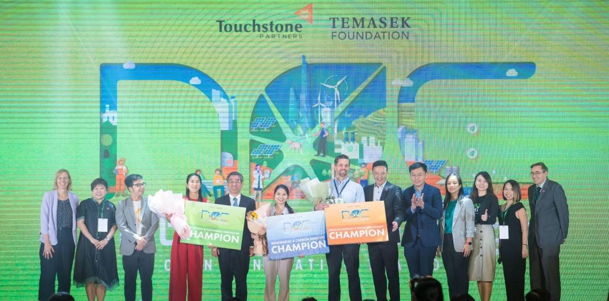 Chú thích ảnh: Doanh nghiệp startup CO2L Tech, N&E Innovations và Bygen giành giải thưởng tại The Net Zero Challenge 2024