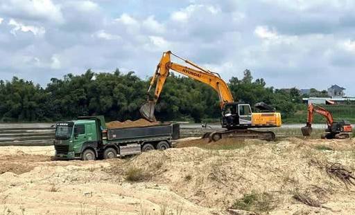 Lâm Đồng: Cấp phép khai thác mỏ cát xây dựng tại Xã Tân Lập với trữ lượng 60.000 m3
