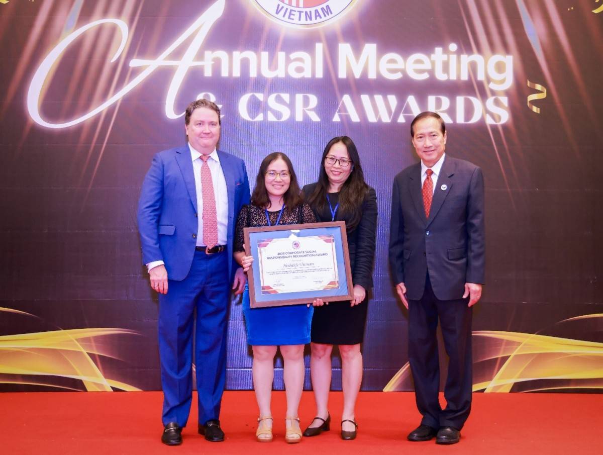 Herbalife lần thứ 8 vinh dự nhận giải thưởng Amcham 