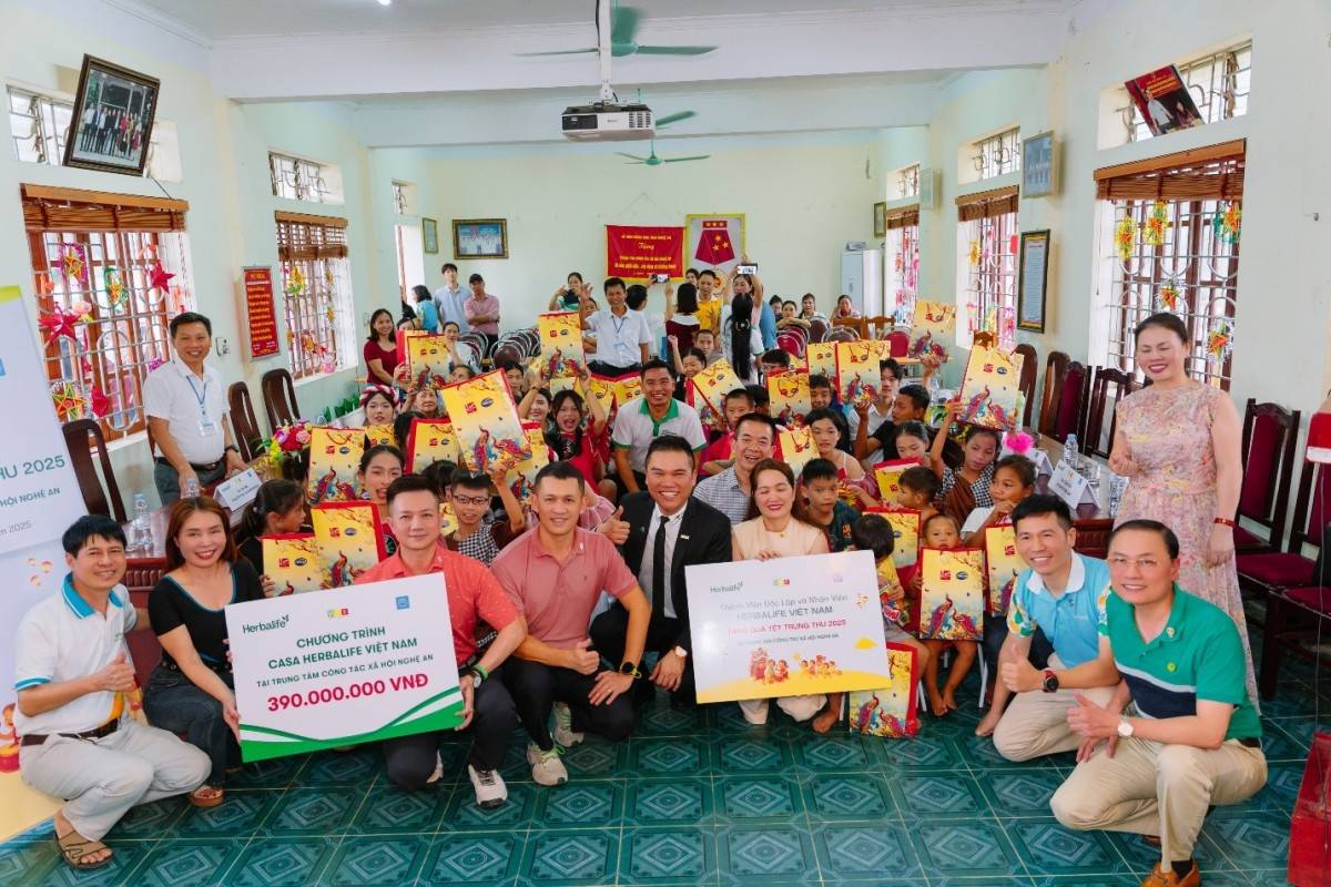 Herbalife Việt Nam 8 năm liên tiếp nhận Giải thưởng Trách nhiệm Xã hội Doanh nghiệp AmCham