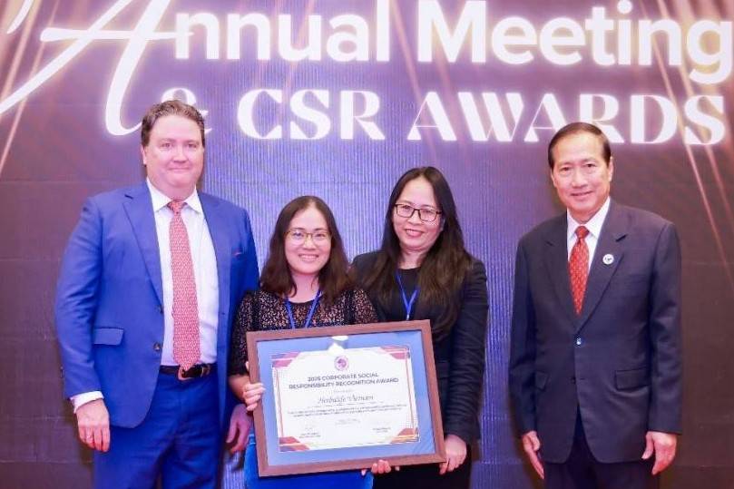 Herbalife Việt Nam 8 năm liên tiếp nhận Giải thưởng Trách nhiệm Xã hội Doanh nghiệp AmCham