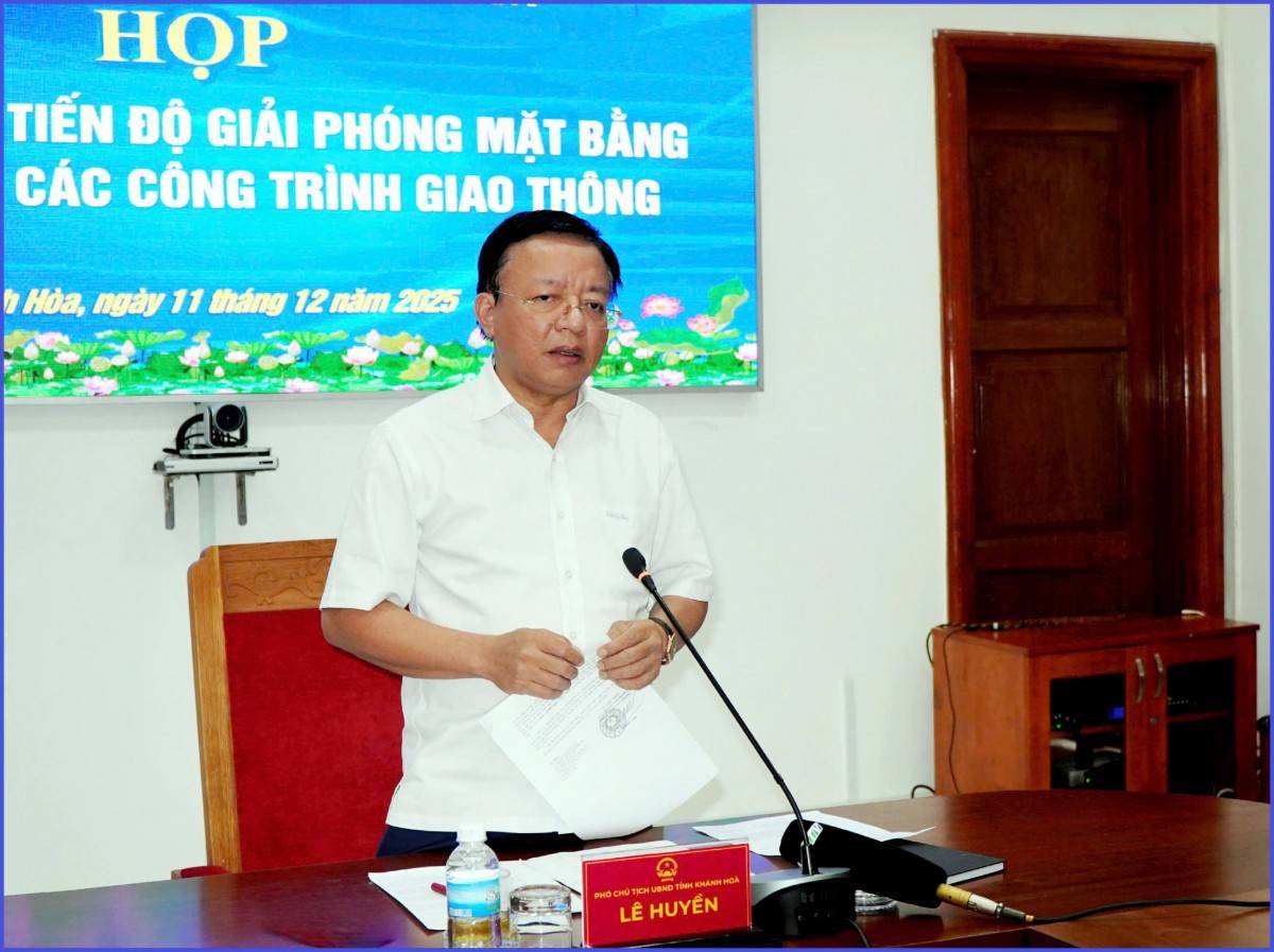 Khánh Hòa nỗ lực đẩy nhanh tiến độ giải phóng mặt bằng và giải ngân các công trình giao thông