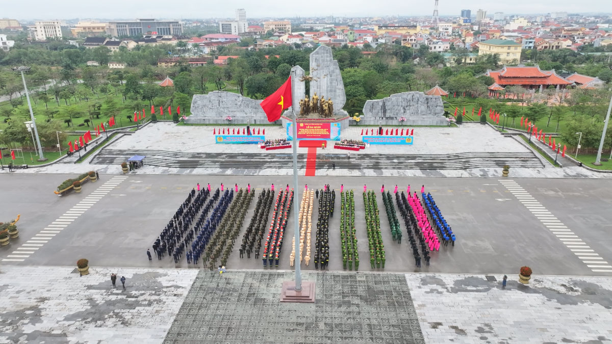 Quảng Trị ra quân cao điểm tấn công, trấn áp tội phạm, bảo đảm an ninh trật tự