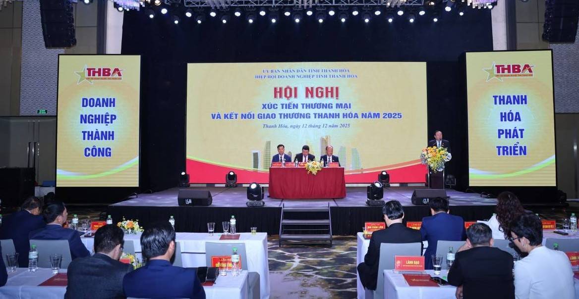 Hội nghị Xúc tiến thương mại và kết nối giao thương Thanh Hóa năm 2025