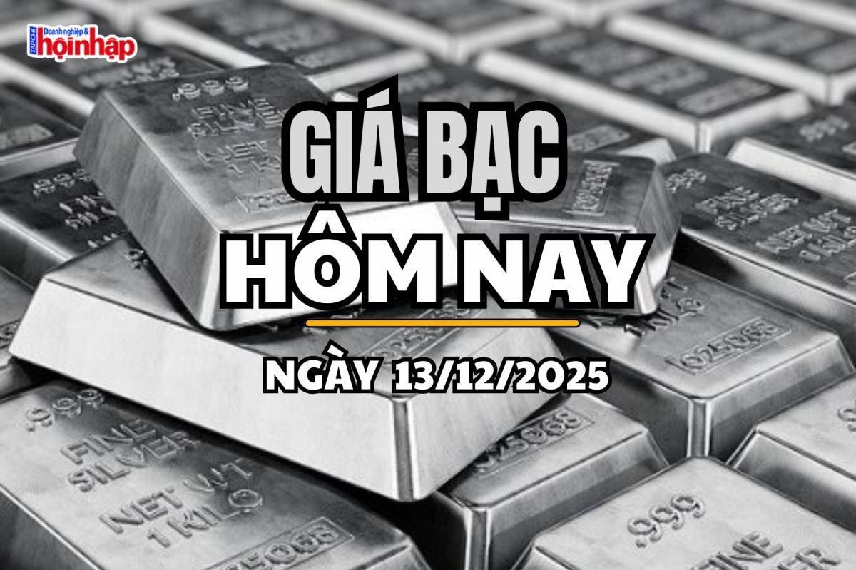 Giá bạc hôm nay 13/12/2025: Giá bạc trong nước và thế giới giảm sốc, Phú Quý ngược dòng tăng mạnh