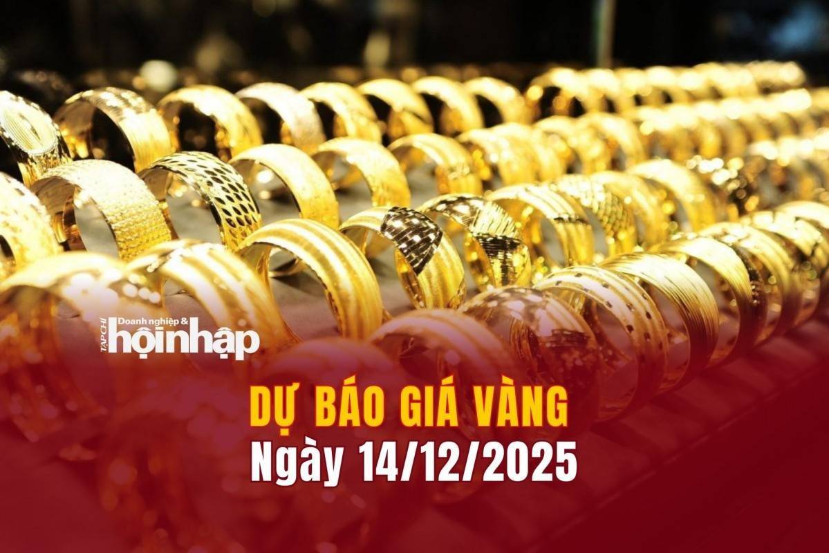 Dự báo giá vàng 14/12: Giá vàng nhẫn, vàng miếng tiếp tục tăng cao