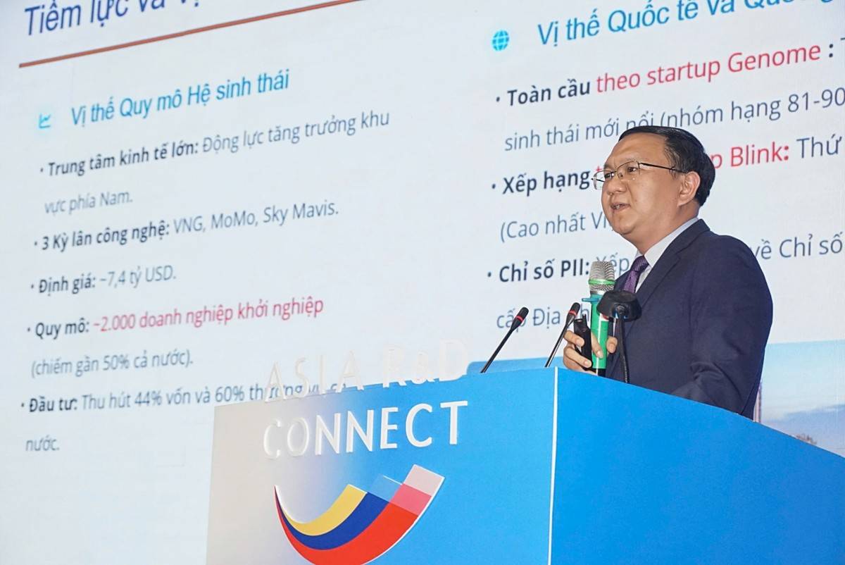  ông Lâm Đình Thắng, Giám đốc Sở Khoa học và Công nghệ TP. Hồ Chí Minh