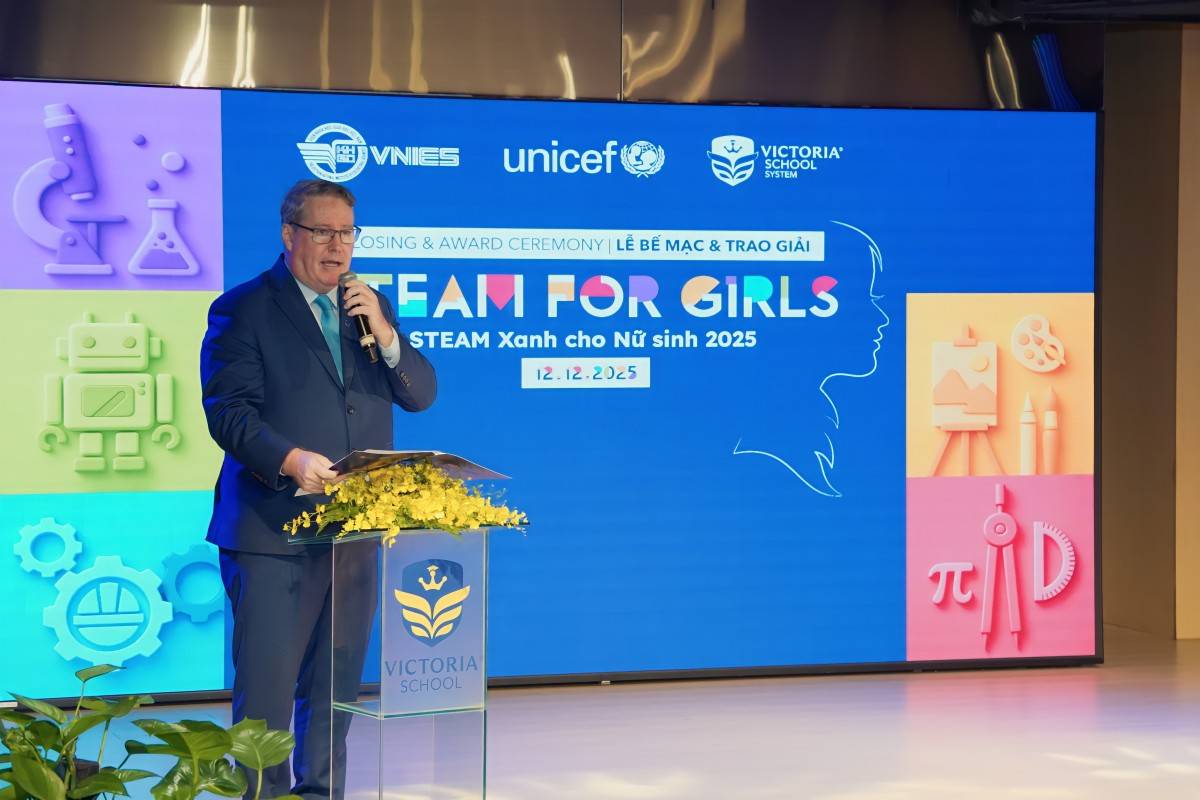 STEAM for Girls 2025 - Khi nữ sinh dùng tư duy khoa học để kiến tạo những giải pháp xanh cho cộng đồng