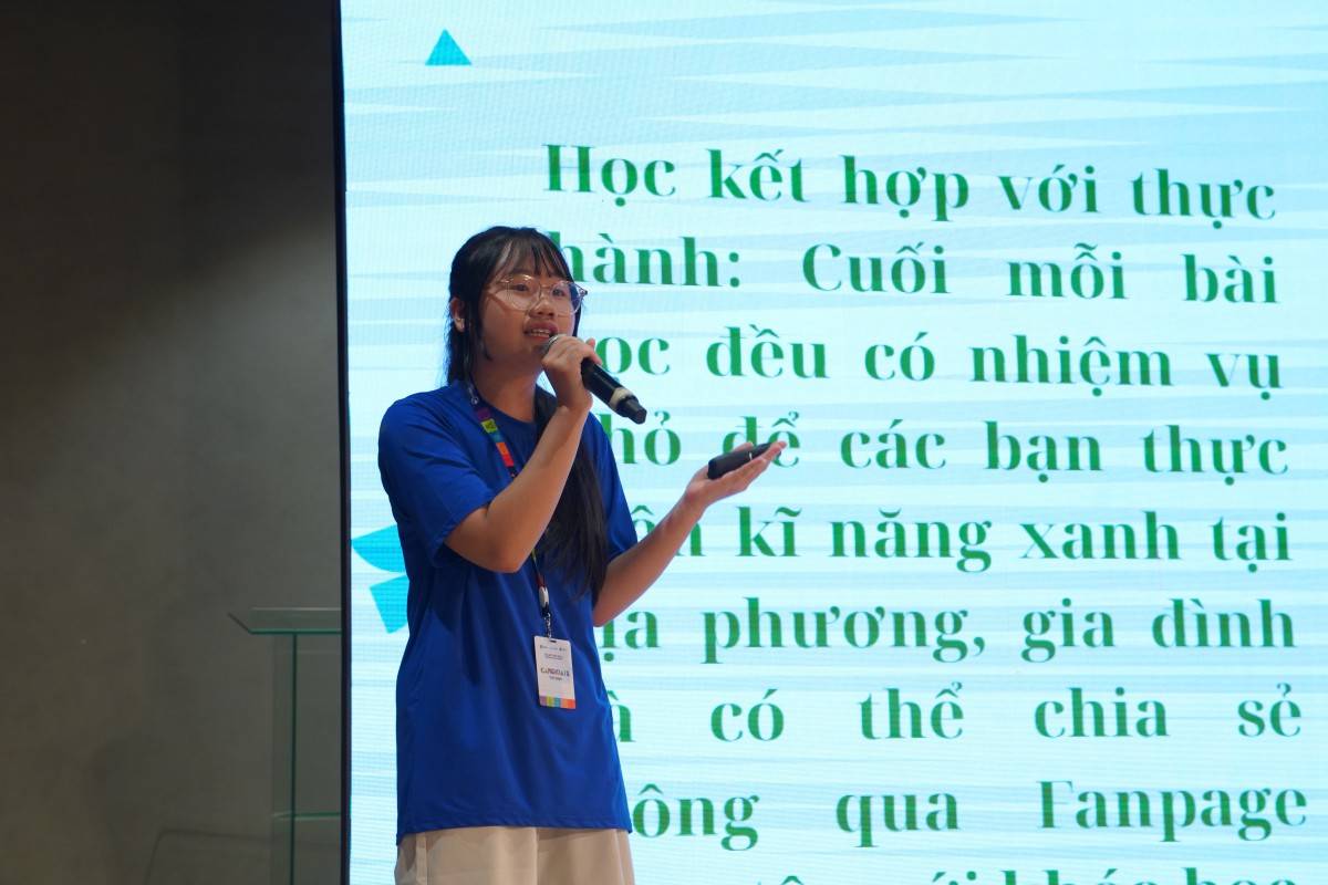 STEAM for Girls 2025 - Khi nữ sinh dùng tư duy khoa học để kiến tạo những giải pháp xanh cho cộng đồng