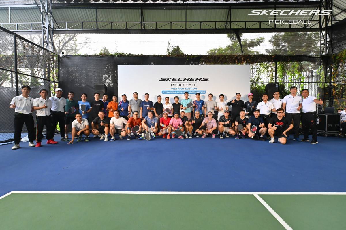 Giải Skechers International Pickleball Tournament 2025 thu hút hơn 200 vận động viên