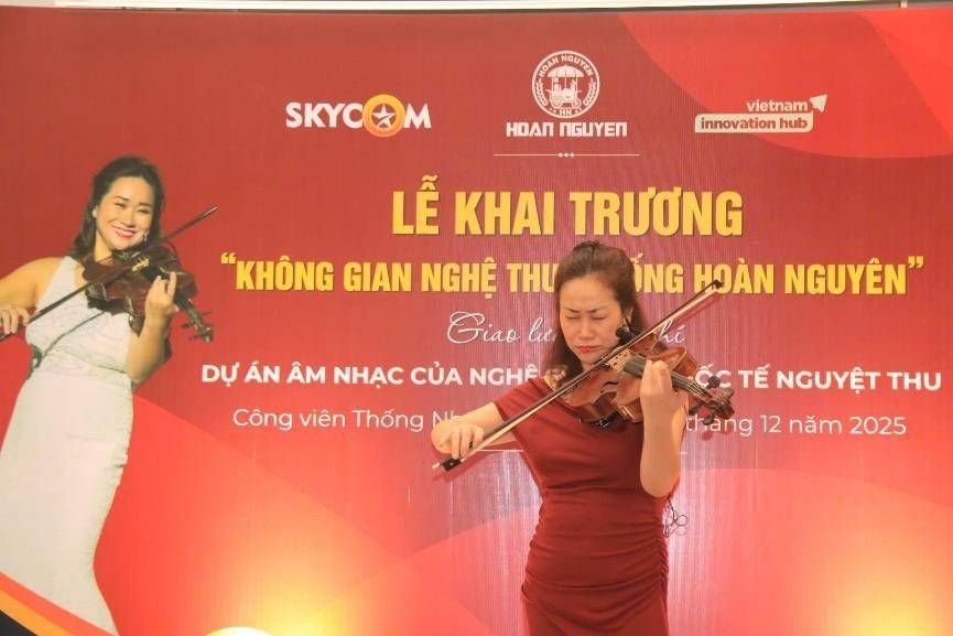 Hoàn Nguyên - Không gian Nghệ thuật sống: Điểm hẹn văn hóa mới giữa lòng Hà Nội