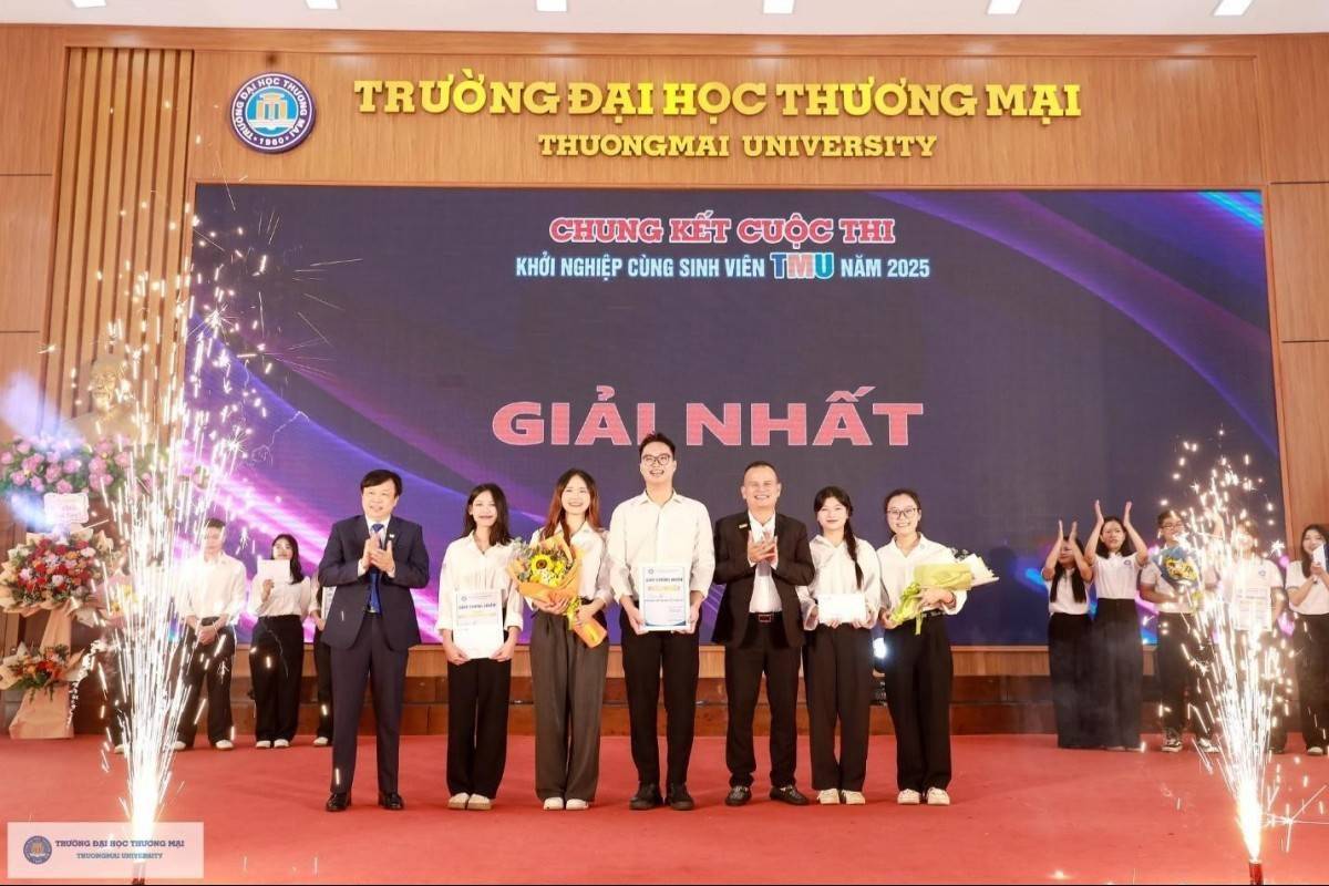Khởi nghiệp sinh viên TMU: Từ ý tưởng xanh đến khát vọng hội nhập quốc tế